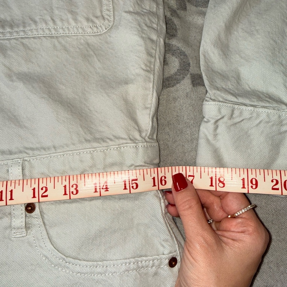 Abercrombie & Fitch Denim Shirt Dress, Grey - Picture 8 of 11